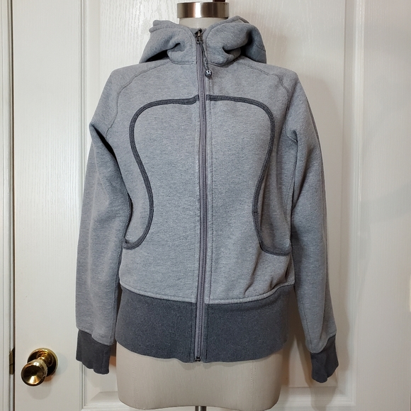 lululemon athletica Jackets & Blazers - Lululemon,Grey Scuba Hoodie Jacket